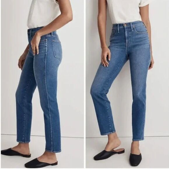 Madewell Stovepipe Jeans in Leaside Wash, 27 - Picture 2 of 15